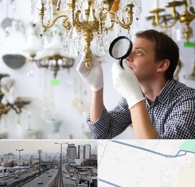 خریدار لوستر دست دوم در بلوار ارتش 