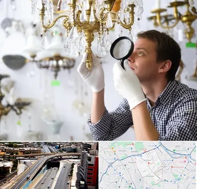 خریدار لوستر دست دوم در ستارخان شیراز 