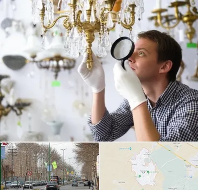 خریدار لوستر دست دوم در نظرآباد کرج 