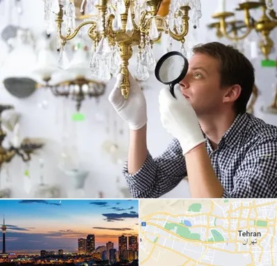 خریدار لوستر دست دوم در غرب تهران 