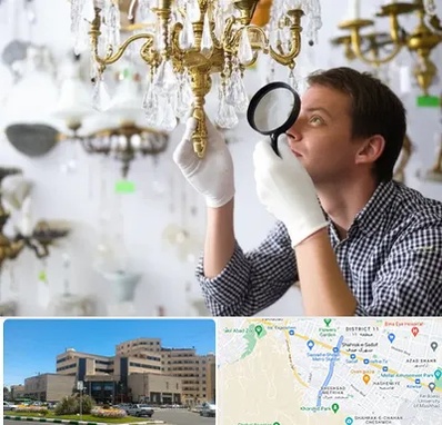 خریدار لوستر دست دوم در صیاد شیرازی مشهد 