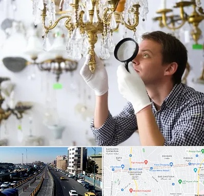 خریدار لوستر دست دوم در پیروزی