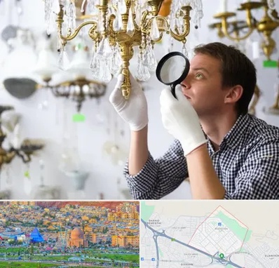 خریدار لوستر دست دوم در رشدیه تبریز 