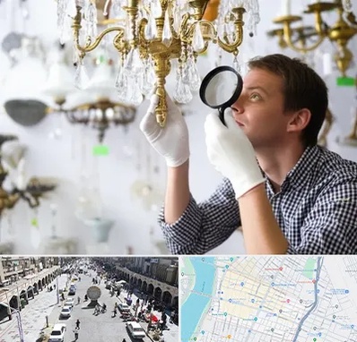 خریدار لوستر دست دوم در نادری اهواز 