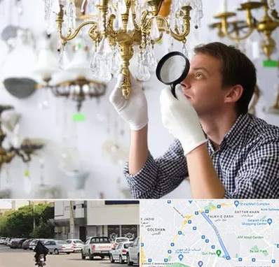 خریدار لوستر دست دوم در قدوسی شرقی شیراز 