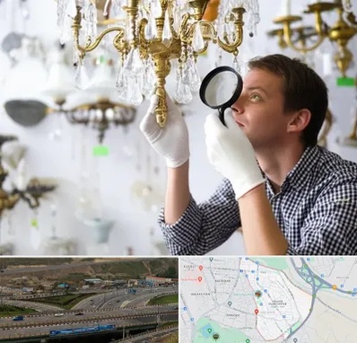 خریدار لوستر دست دوم در یاغچیان تبریز 