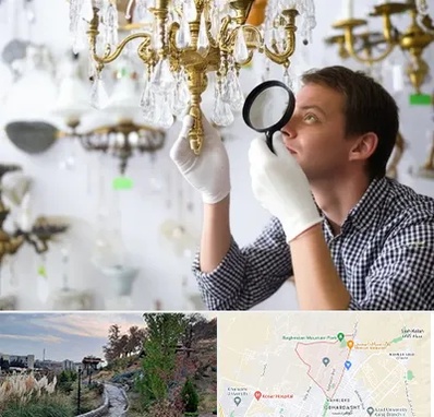 خریدار لوستر دست دوم در باغستان کرج 