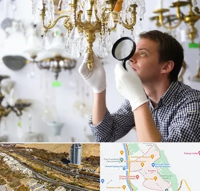 خریدار لوستر دست دوم در خیابان نیایش شیراز 