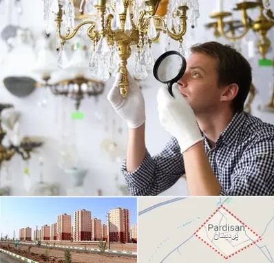 خریدار لوستر دست دوم در پردیسان قم 