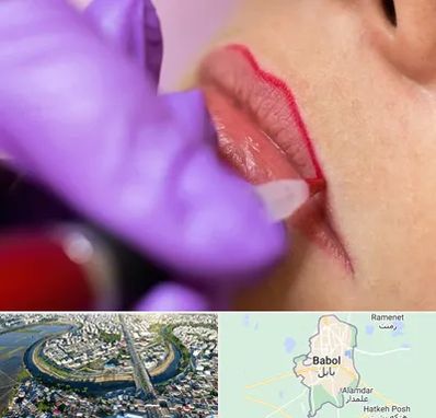 تاتو لب در بابل