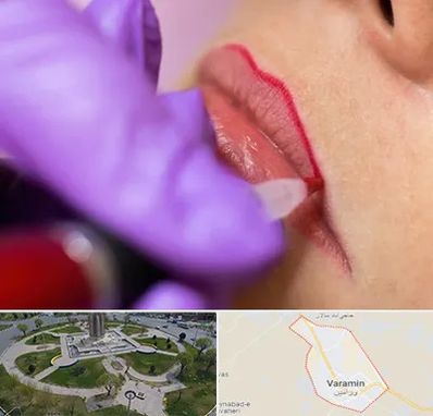 تاتو لب در ورامین