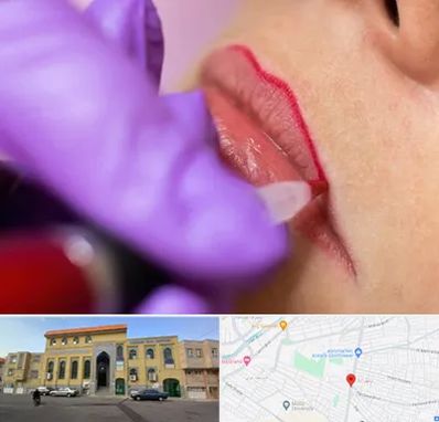 تاتو لب در زنبیل آباد قم