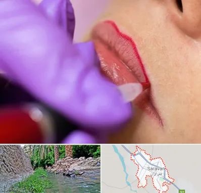 تاتو لب در سراوان