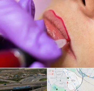 تاتو لب در یاغچیان تبریز