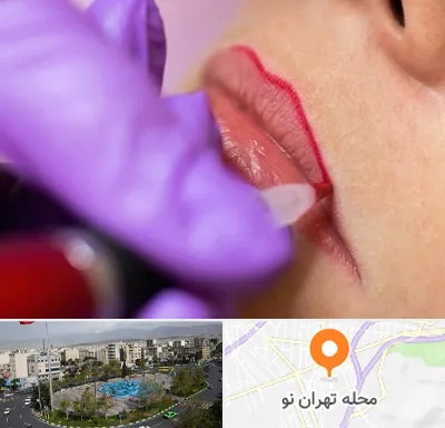 تاتو لب در تهران نو