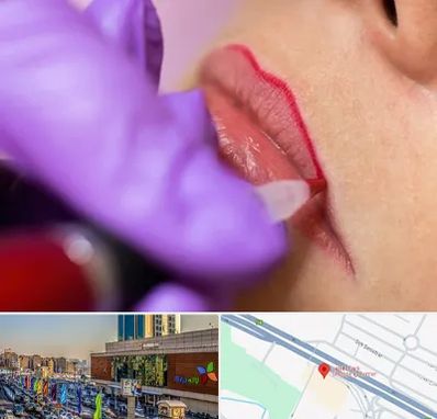 تاتو لب در لاله پارک تبریز