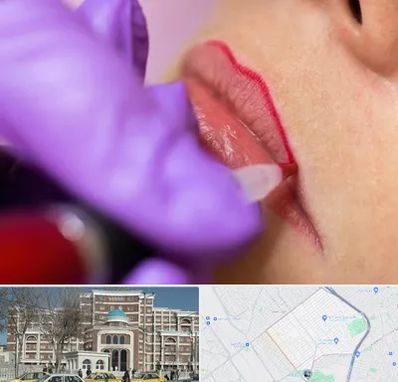 تاتو لب در طلاب مشهد