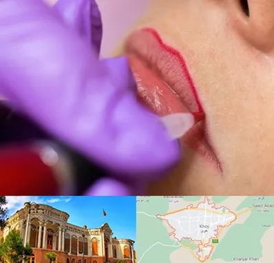 تاتو لب در خوی