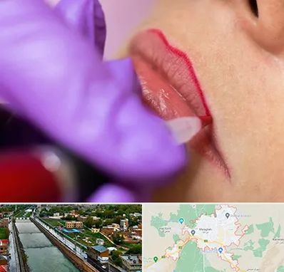 تاتو لب در مراغه