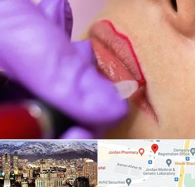 تاتو لب در جردن