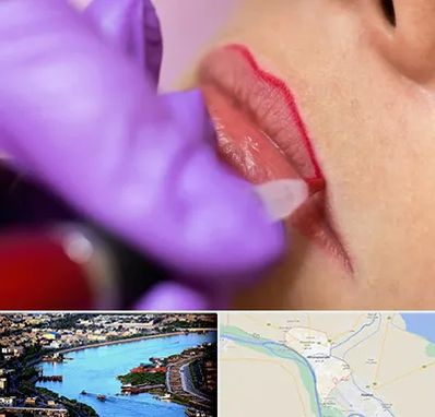 تاتو لب در خرمشهر