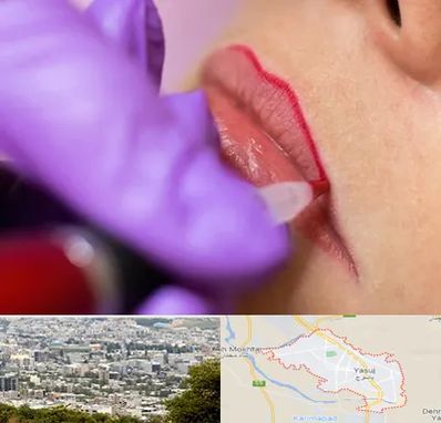 تاتو لب در یاسوج