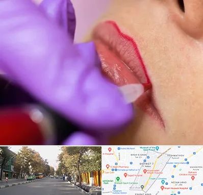 تاتو لب در شریعتی