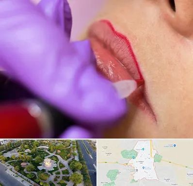 تاتو لب در کاشمر