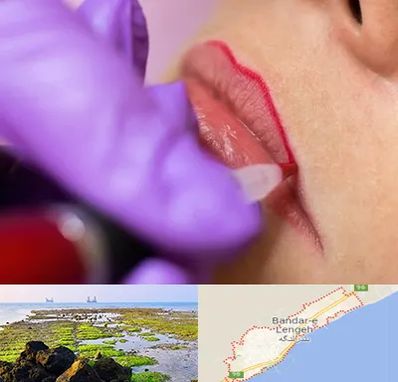 تاتو لب در بندرلنگه