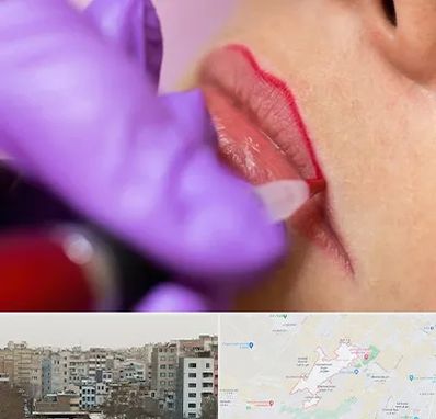 تاتو لب در محمد شهر کرج