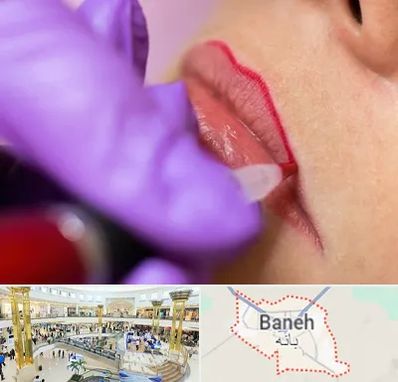تاتو لب در بانه