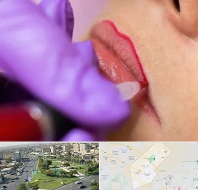 تاتو لب در کمال شهر کرج