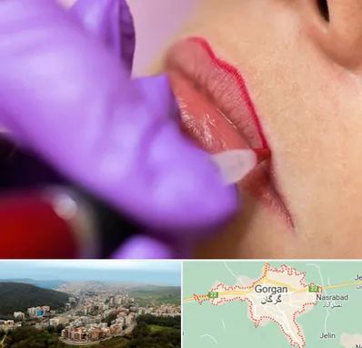 تاتو لب در گرگان