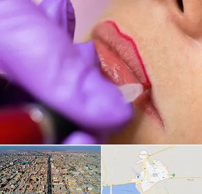 تاتو لب در بندر ماهشهر