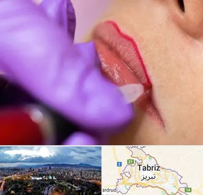 تاتو لب در تبریز
