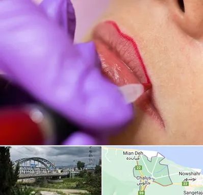 تاتو لب در چالوس