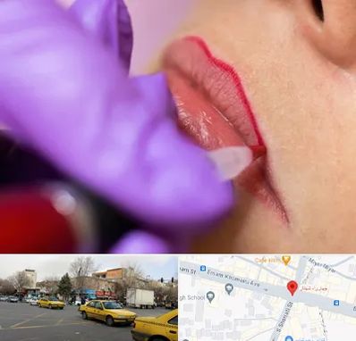 تاتو لب در شهناز تبریز