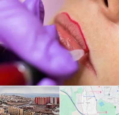 تاتو لب در سهند تبریز