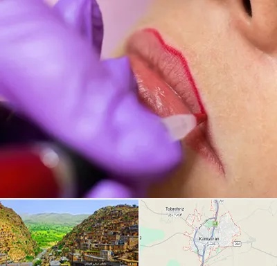تاتو لب در کامیاران