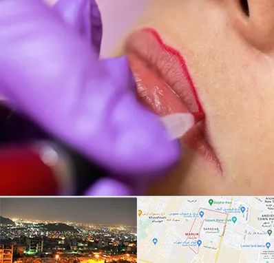 تاتو لب در مارلیک کرج