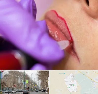 تاتو لب در نظرآباد کرج