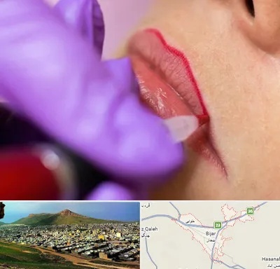 تاتو لب در بیجار