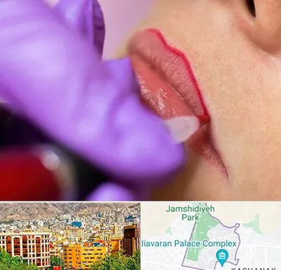 تاتو لب در نیاوران