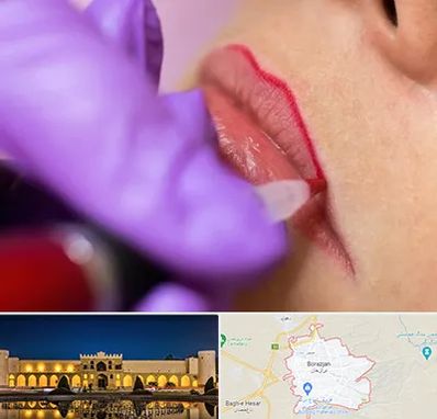 تاتو لب در برازجان