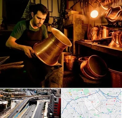 خریدار ظروف مسی در ستارخان شیراز 