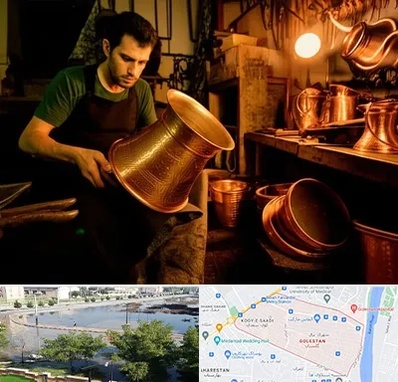 خریدار ظروف مسی در گلستان اهواز 