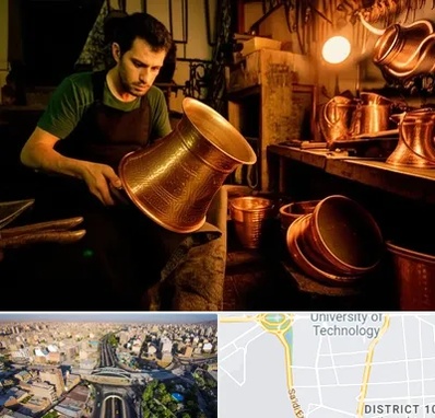 خریدار ظروف مسی در استاد معین 