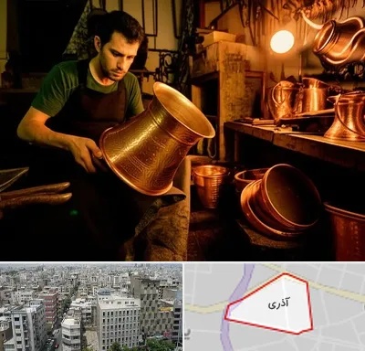 خریدار ظروف مسی در آذری