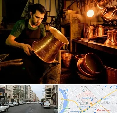 خریدار ظروف مسی در زیتون کارمندی اهواز 