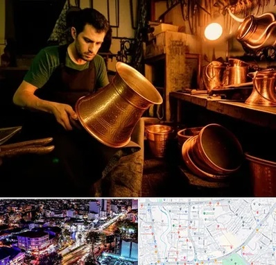 خریدار ظروف مسی در منظریه رشت 